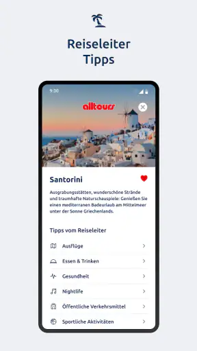 mein alltours Reiseplaner screenshot