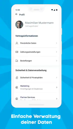 Mein Blau screenshot