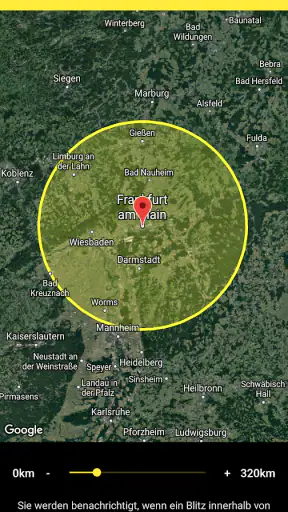 Mein Blitz-Tracker screenshot