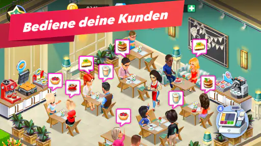 Mein Café — Restaurant-spiel screenshot