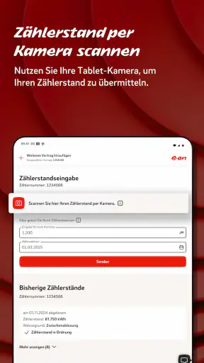 Mein E.ON screenshot