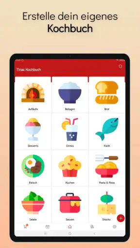 Mein Kochbuch, Rezepte sammeln screenshot