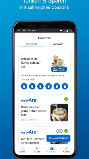 meinAral - Tanken und Sparen screenshot
