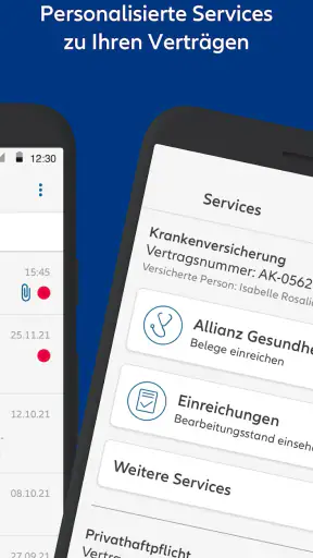 Meine Allianz screenshot