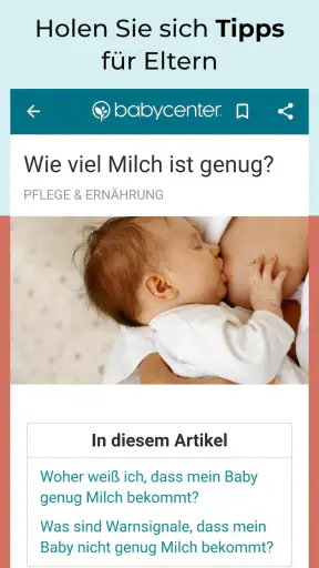 Meine Schwangerschaft & Baby screenshot
