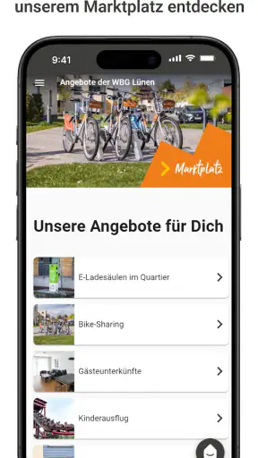 Meine WBG Lünen screenshot