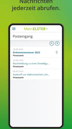 MeinELSTER+ screenshot