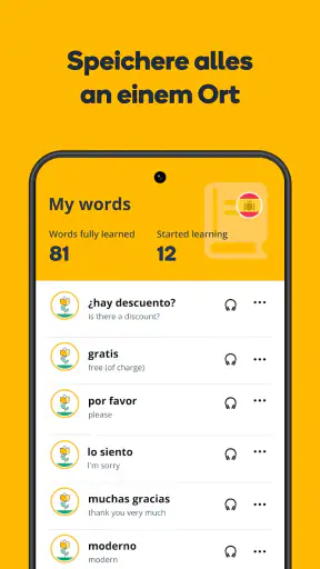 Memrise: Sprich neue Sprachen screenshot