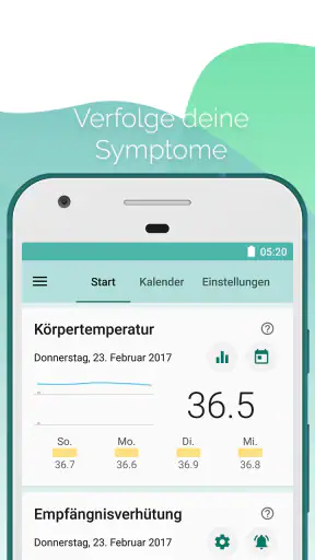 Menstruations-Kalender Lilly screenshot