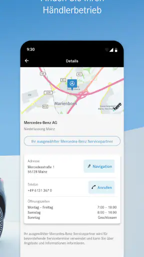 Mercedes-Benz Service screenshot