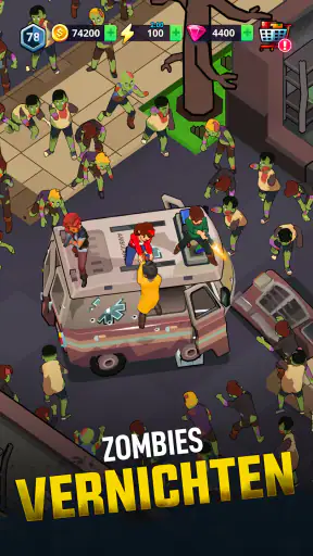 Merge 2 Survive: Zombie-Spiel screenshot