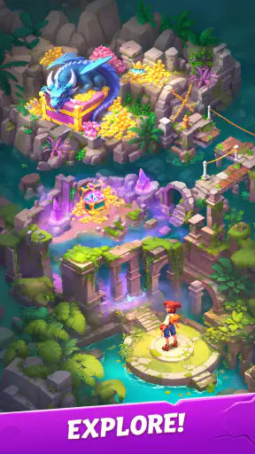 Merge Adventure: Haus-Design screenshot