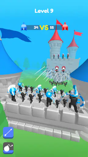 Merge Archers: Bogenschießen screenshot