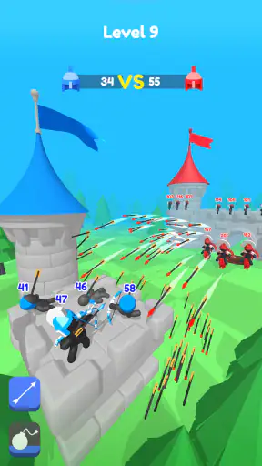 Merge Archers: Bogenschießen screenshot