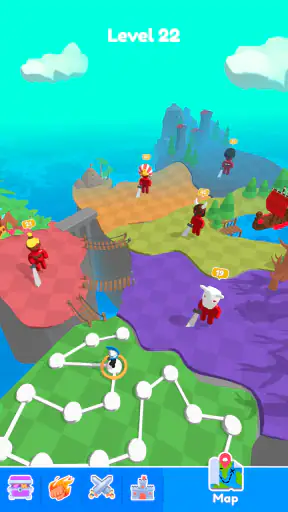 Merge Archers: Bogenschießen screenshot