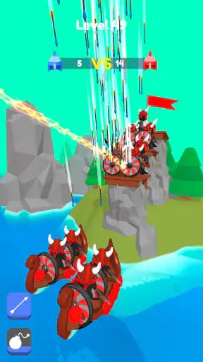 Merge Archers: Bogenschießen screenshot