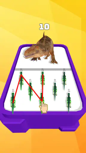 Merge Dinosaurs Battle Fight screenshot