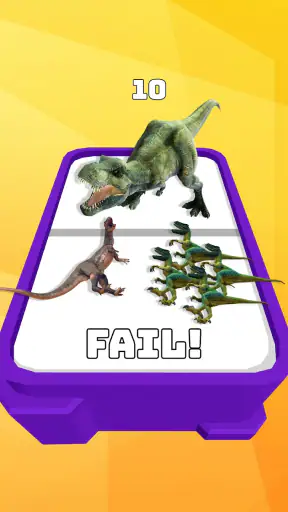 Merge Dinosaurs Battle Fight screenshot