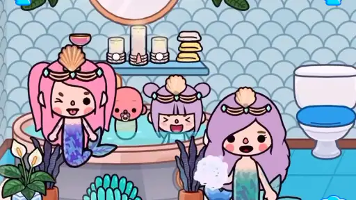 Mermaid Games: Princess Salon screenshot