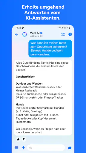 Messenger screenshot