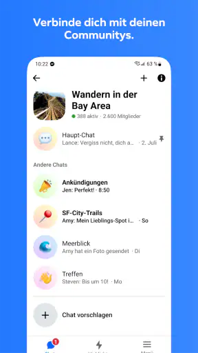 Messenger screenshot