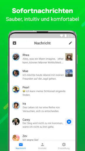 Messenger: Nachrichten, SMS screenshot