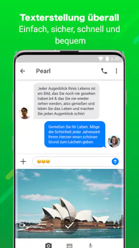 Messenger: Nachrichten, SMS screenshot