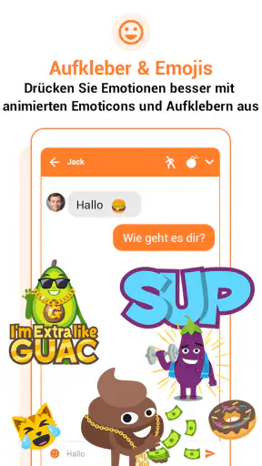 Messenger SMS Textnachrichten screenshot