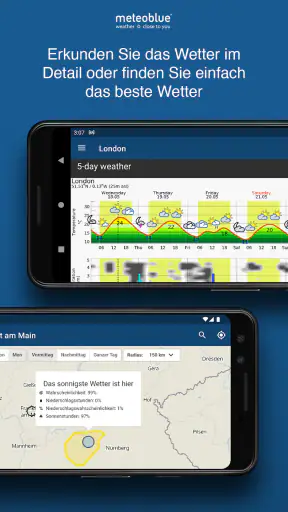 meteoblue Wetter & Karten screenshot