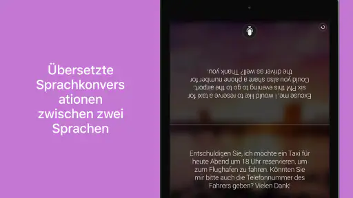 Microsoft Übersetzer screenshot