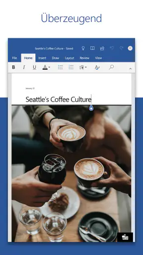 Microsoft Word: Edit Documents screenshot