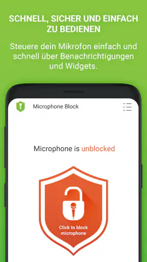 Mikrofon Blocker: Mic Anti Spy screenshot