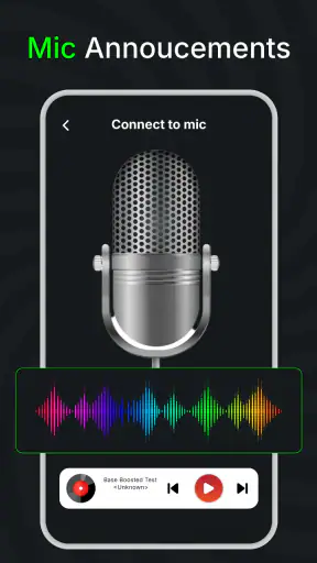 Mikrofon-zu-Lautsprecher-App screenshot