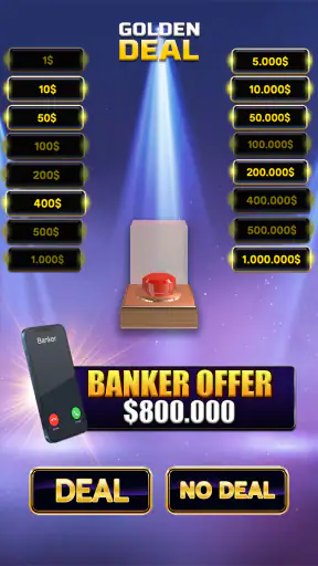 Million Golden Deal Game screenshot