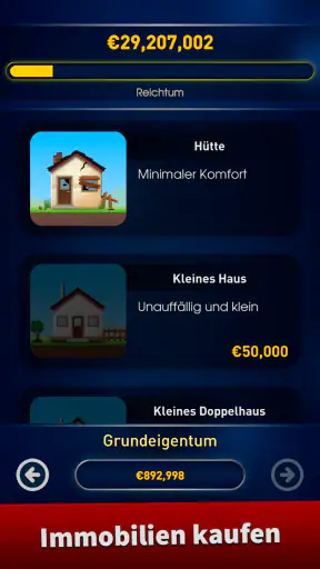 Millionär Trivia 2025 Quiz screenshot