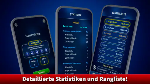 Millionär Trivia 2025 Quiz screenshot