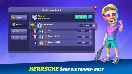 Mini Tennis screenshot