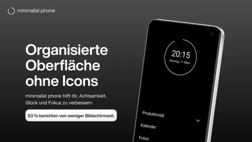 minimalist phone: Launcher screenshot