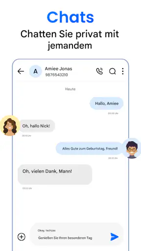 Mitteilungen screenshot