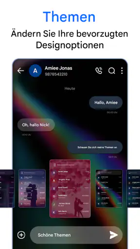 Mitteilungen screenshot