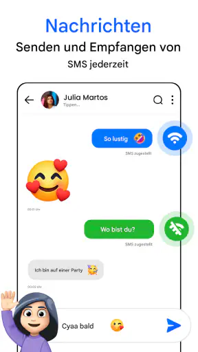 Mitteilungen screenshot