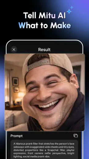 Mitu AI: KI Prank Video Maker screenshot