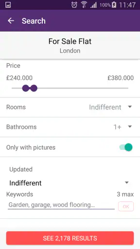Mitula Immobilien screenshot