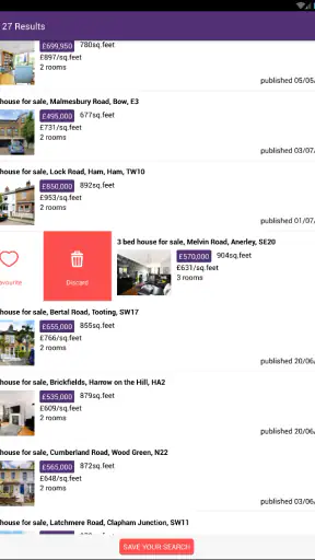 Mitula Immobilien screenshot