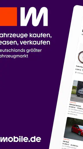 mobile.de: Autos kaufen & mehr screenshot