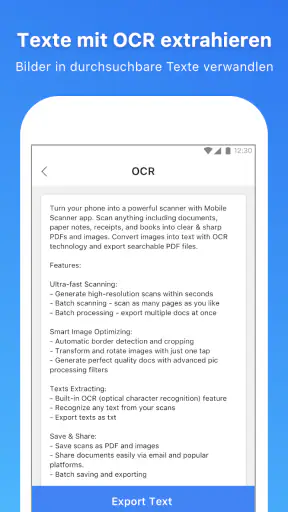 Mobile Scanner - Scannt Alles screenshot