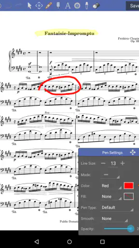 MobileSheets screenshot