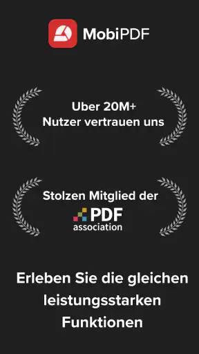 MobiPDF: PDF-Editor & -Scanner screenshot