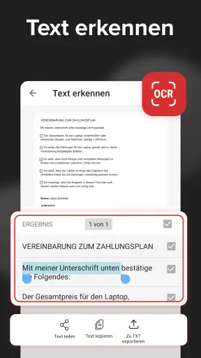 MobiPDF: PDF-Editor & -Scanner screenshot