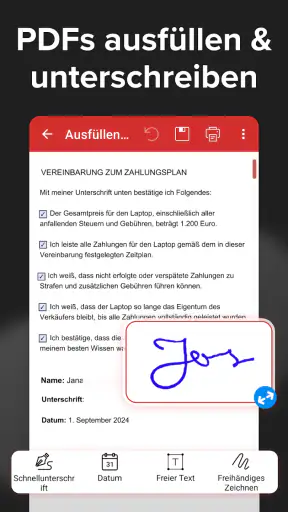 MobiPDF: PDF-Editor & -Scanner screenshot